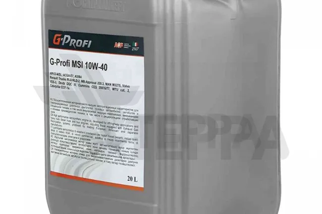 Масло моторное G-Profi MSI 10W-40/ 20л