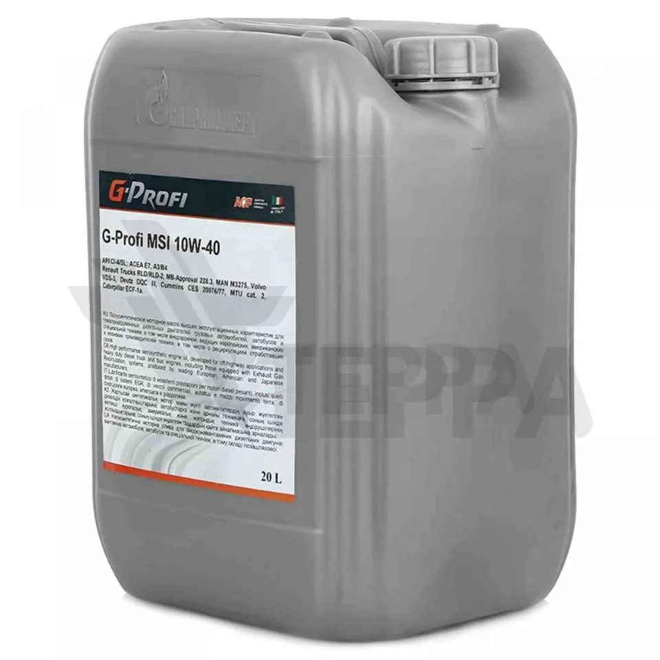 Масло моторное G-Profi MSI 10W-40/ 20л